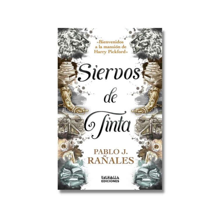 Portada de Siervos de Tinta, novela de Pablo J. Rañales